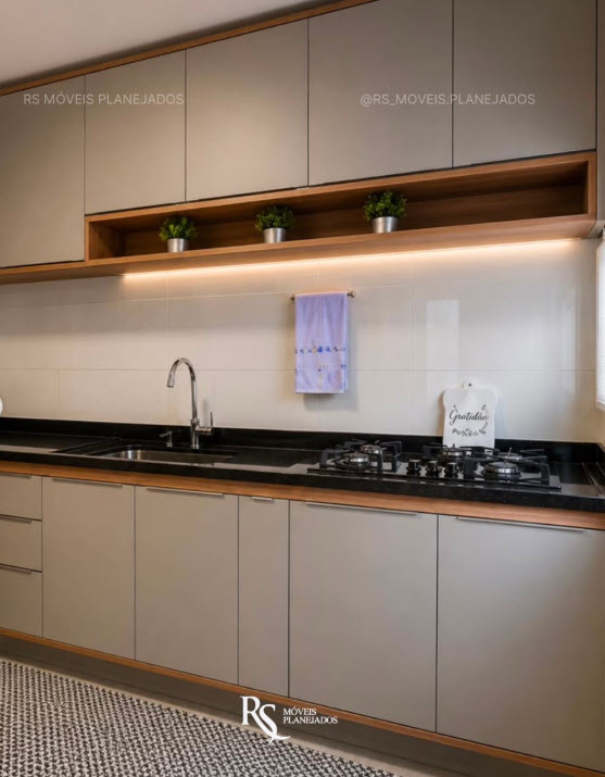 Projeto de cozinhas planejadas em madeira sob medida